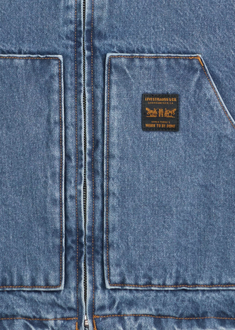 Levi's Giacca smanicata in jeans da uomo Sansome