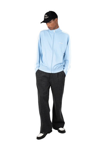 Prohibited Pantalone rigato da uomo Revival Pinstripe grigo