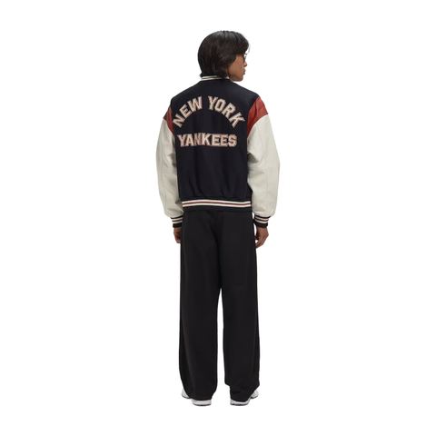 New Era Giacca Varsity unisex New York Yankees MLB blu