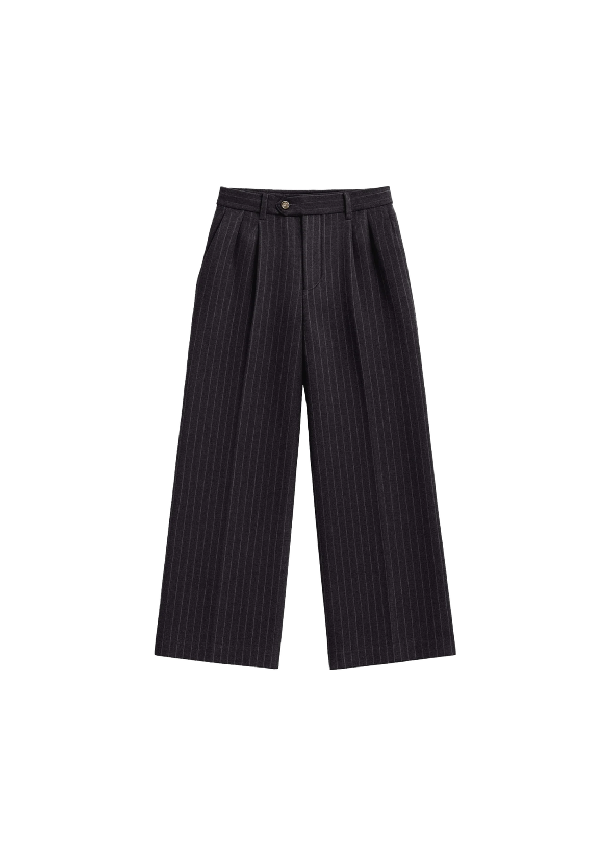 Prohibited Pantalone rigato da uomo Revival Pinstripe grigo