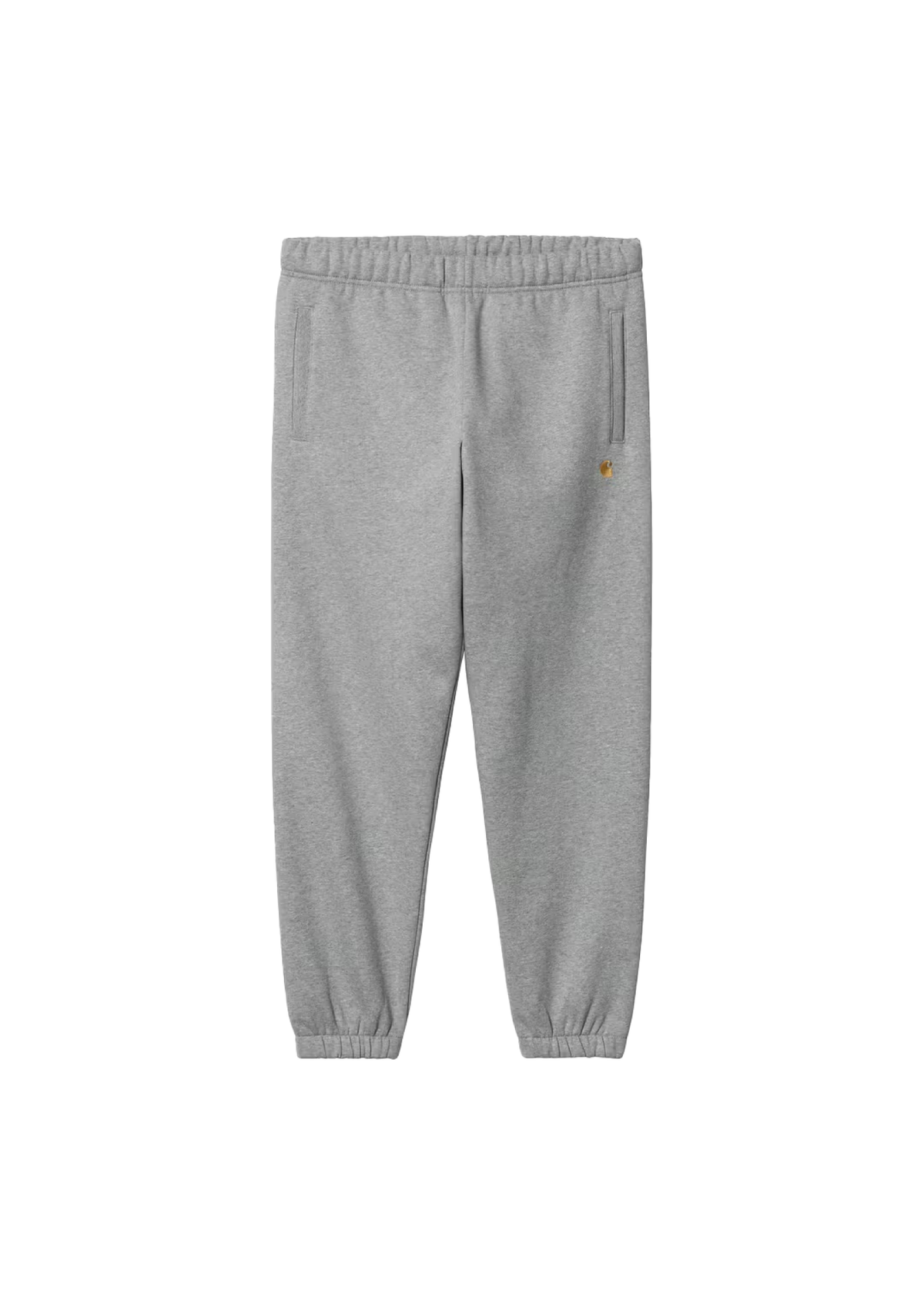 Carhartt Wip Pantalone tuta in felpa Chase grigio medio