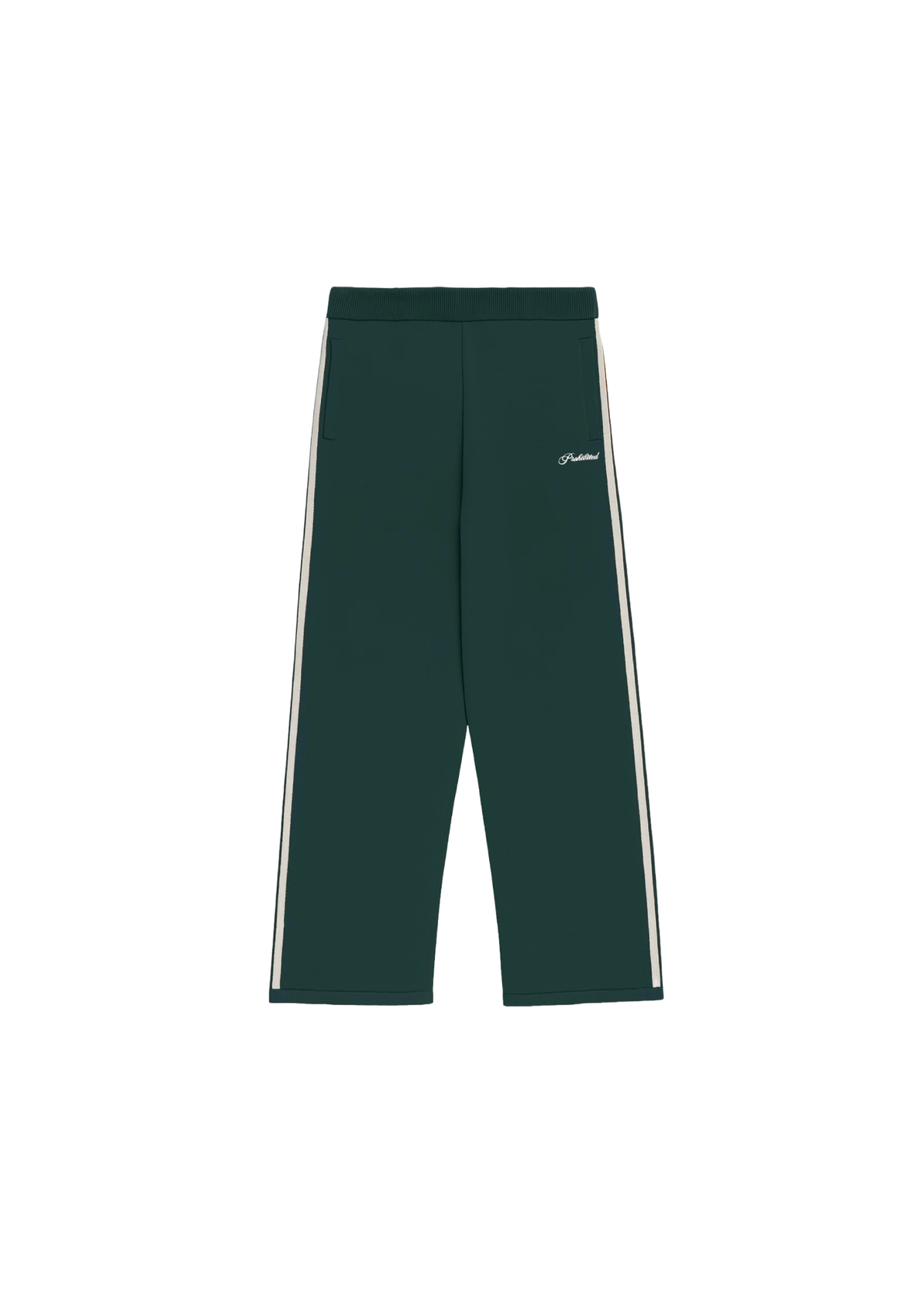 Prohibited Pantalone da uomo Varsity Track verde