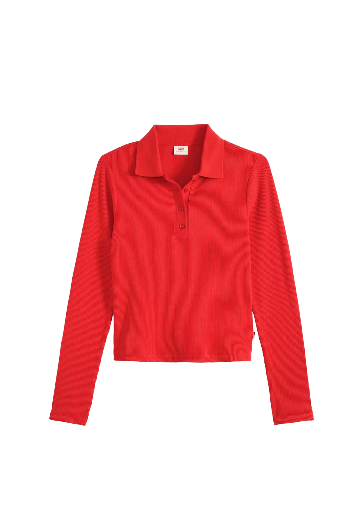 Levi’s Polo Donna Manica Lunga Rory rossa