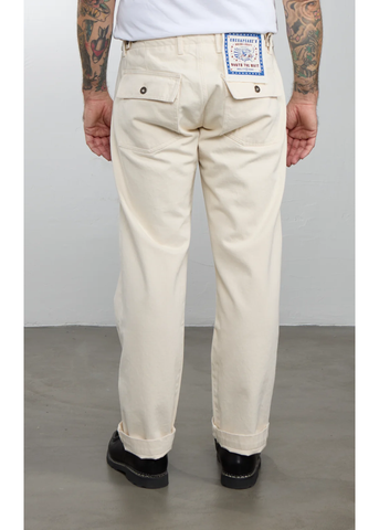 Chesapeake’s Jeans da lavoro da uomo Fatigue Selvedge natural