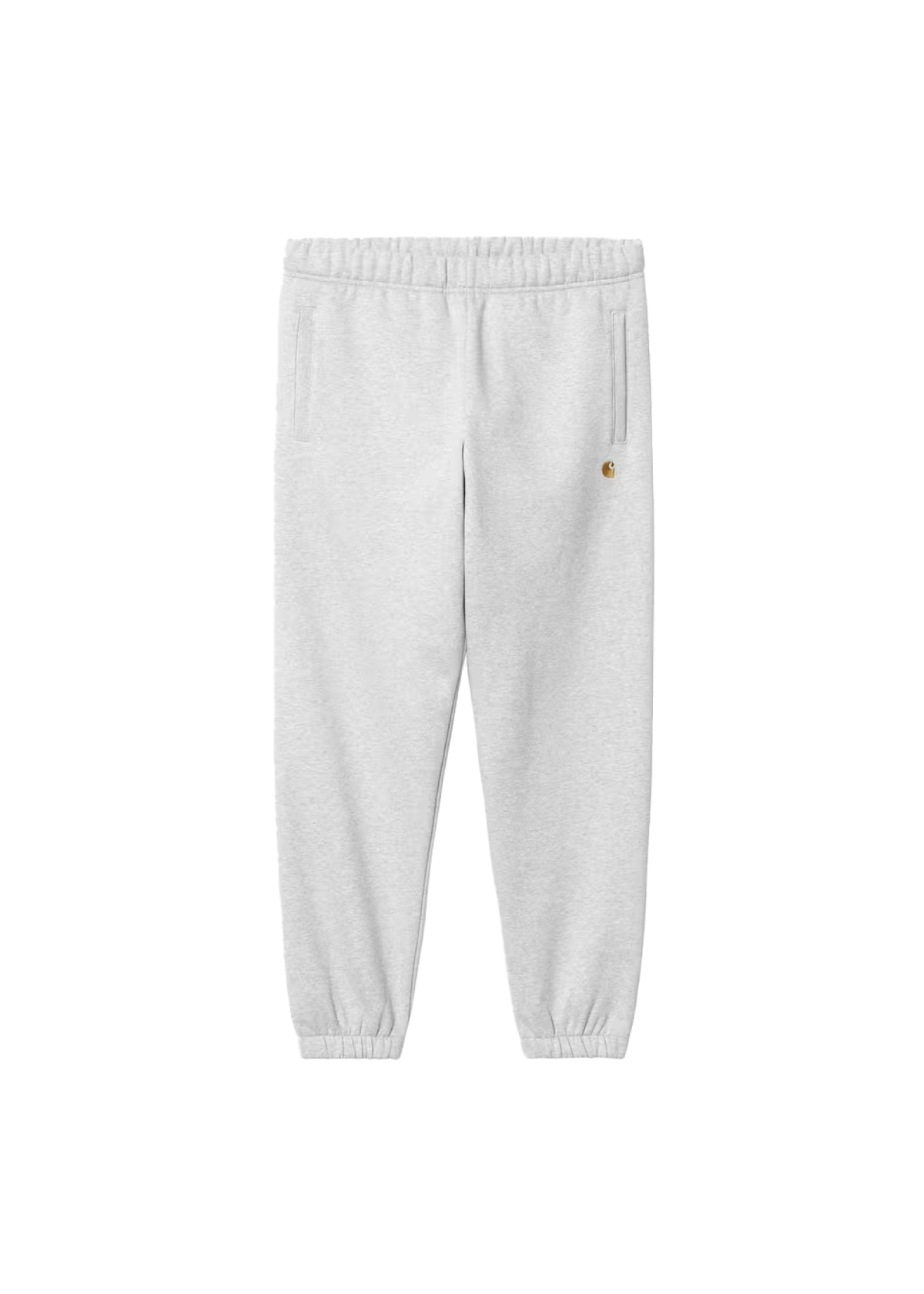 Carhartt Wip Pantalone tuta in felpa Chase grigio chiaro