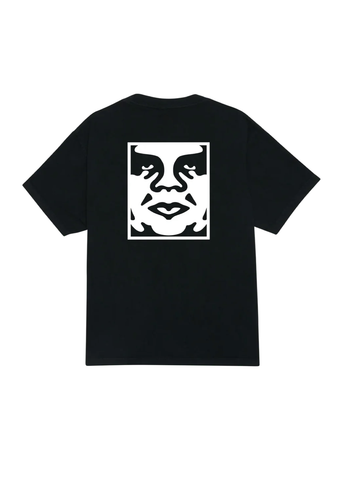 Obey T-Shirt da uomo manica corta Bold Icon nera