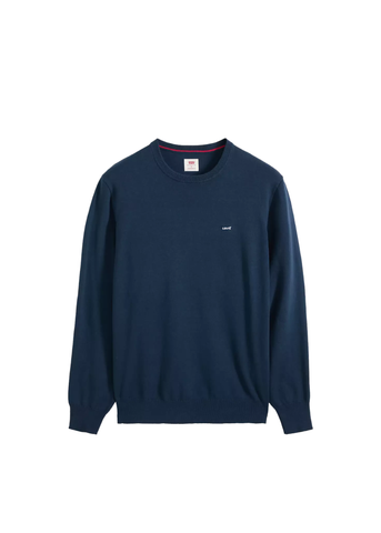 Levi's T-Shirt da uomo a manica lunga Housemark blu