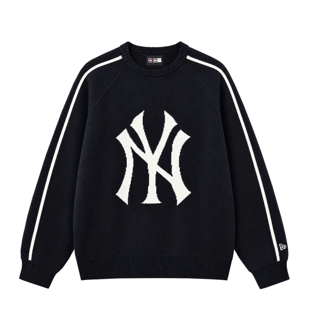 New Era Maglia girocollo da uomo New York Yankees MLB blu  60897388