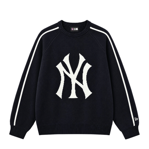 New Era Maglia girocollo da uomo New York Yankees MLB blu  60897388