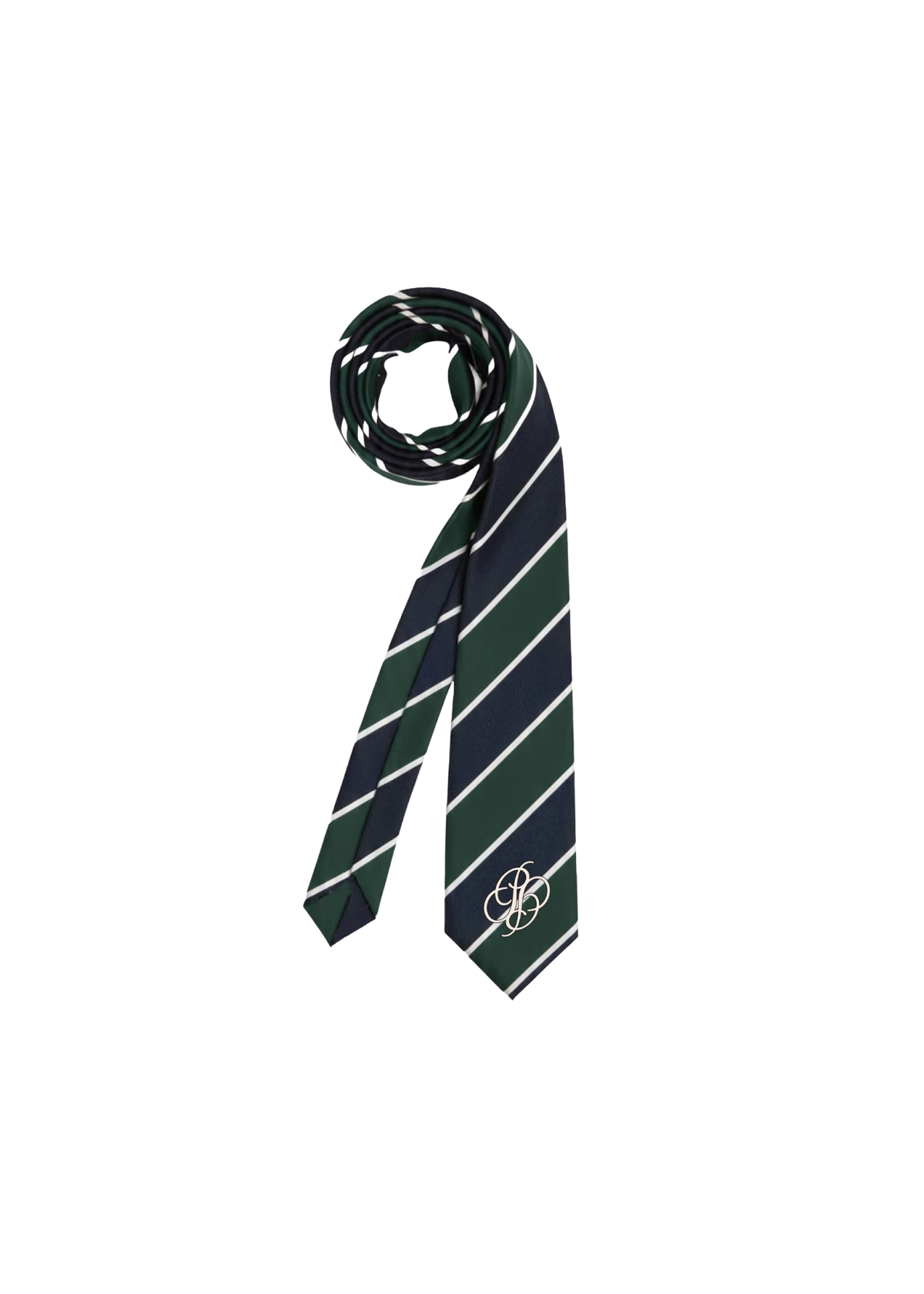Prohibited Cravatta da uomo Back In The Days Tie verde
