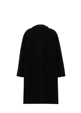 Amish Cappotto unisex in misto lana Coat nero