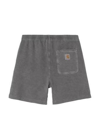 Carhartt Wip Pantaloncino in felpa da uomo Harper nero lavato