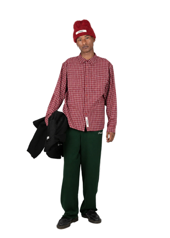 Prohibited Pantalone da uomo Varsity Track verde
