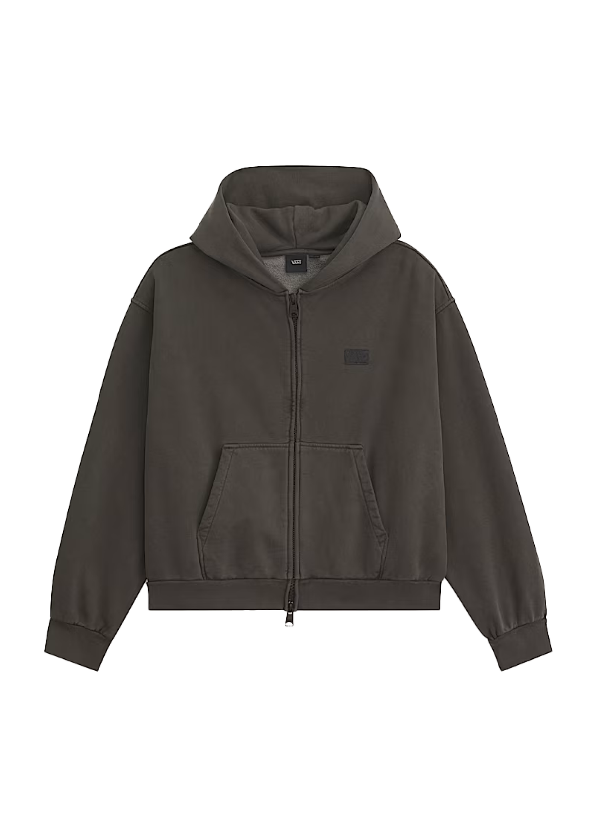 Vans Felpa con zip e cappuccio da uomo Premium nera