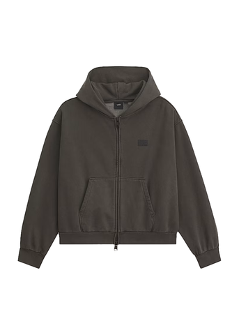 Vans Felpa con zip e cappuccio da uomo Premium nera