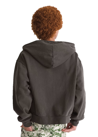 Vans Felpa con zip e cappuccio da uomo Premium nera