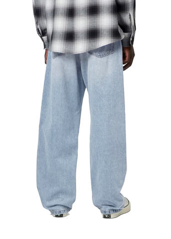 Carhartt Wip Jeans largo da uomo Landon lavaggio chiaro