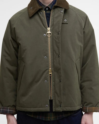 Barbour Giacca da uomo imbottita Padded verde