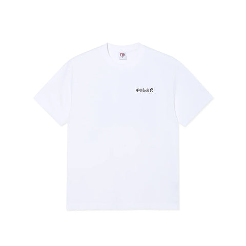 Polar Skate T-Shirt da uomo manica corta 2 Guys bianca