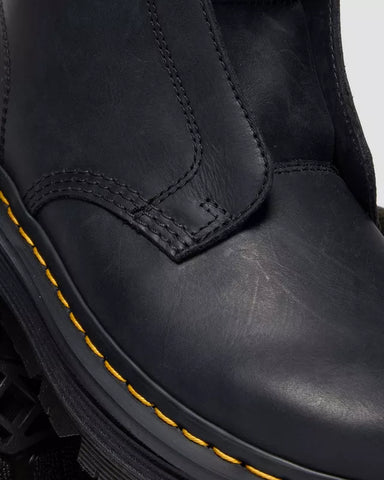 Dr. Martens Stivali da donna Zebzag Laceless In Pelle Senza Lacci neri