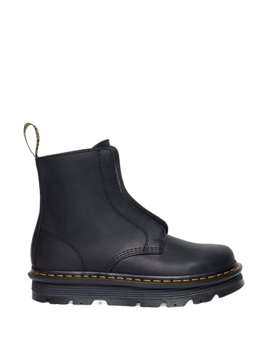 Dr. Martens Stivali da donna Zebzag Laceless In Pelle Senza Lacci neri
