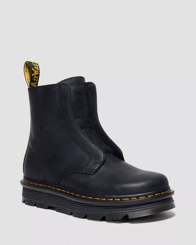 Dr. Martens Stivali da donna Zebzag Laceless In Pelle Senza Lacci neri