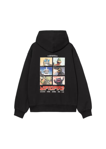 Carhartt Wip Felpa da uomo con cappuccio Wiptopia 2 nera
