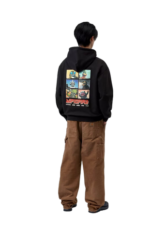 Carhartt Wip Felpa da uomo con cappuccio Wiptopia 2 nera
