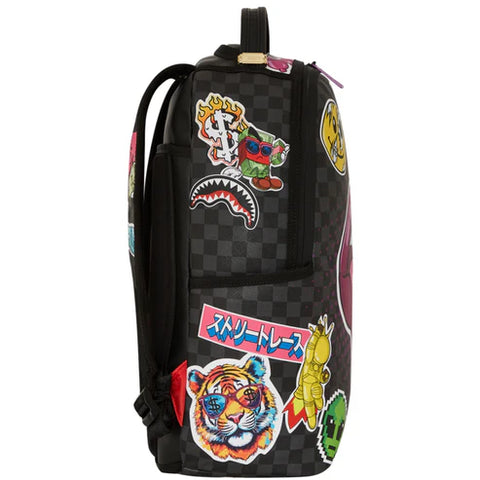 Sprayground Zaino Unisex  Lips Smack Down nero