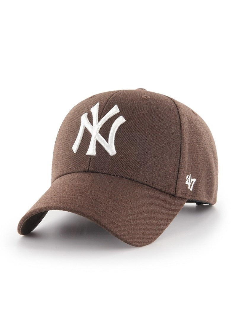 '47 Brand NY Yankees Unisex Brown Cap