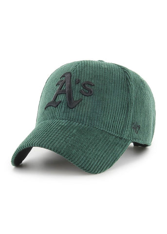 '47 Brand Unisex MVP Oakland Athletics Grüne Samtkappe