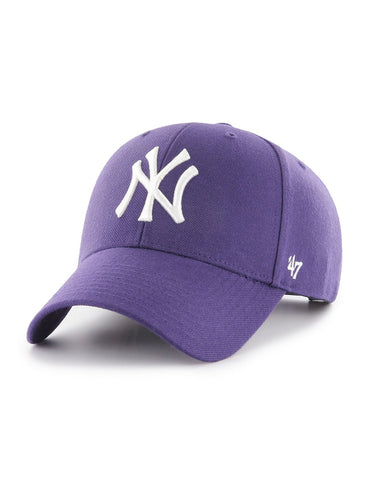 '47 Brand Unisex MVP NY Yankees Hat Purple