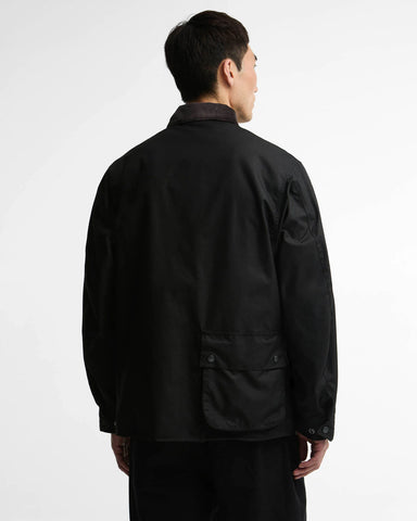 Barbour International Giacca cerata da uomo Brake Line nera