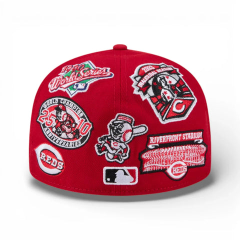New Era Unisex-Kappe Cincinnati Reds MLB All Over