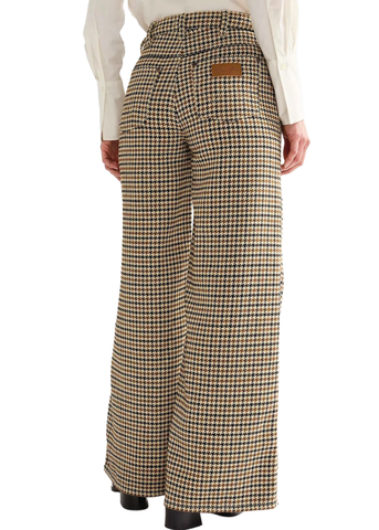 Canyon Loose Hose in Houndstooth Bison 112386726