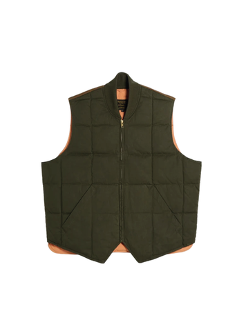 Down vest Seattle hbt waxed CHSPKAI26-902-CB