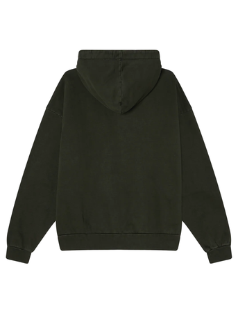 Obey Felpa da uomo con cappuccio Lowercase Pigment verde