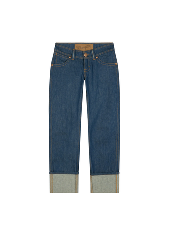 Wrangler Jeans da donna a Vita Bassa e Gamba Dritta Low Rise Cowboy