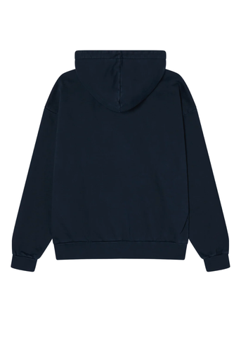 Obey Felpa da uomo con cappuccio Lowercase Pigment blu