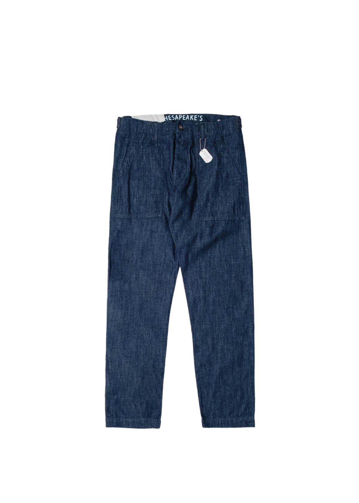 Chesapeake’s Jeans da lavoro da uomo Fatigue Selvedge rinsed