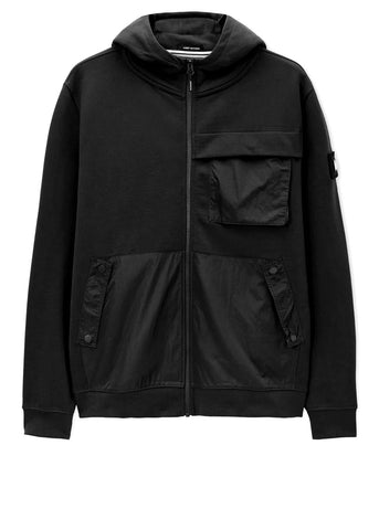 Weekend Offender Felpa con cappuccio da uomo Daponte nera