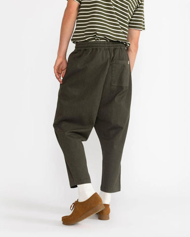 Revolution Pantalone da uomo Baggy Casual Verde