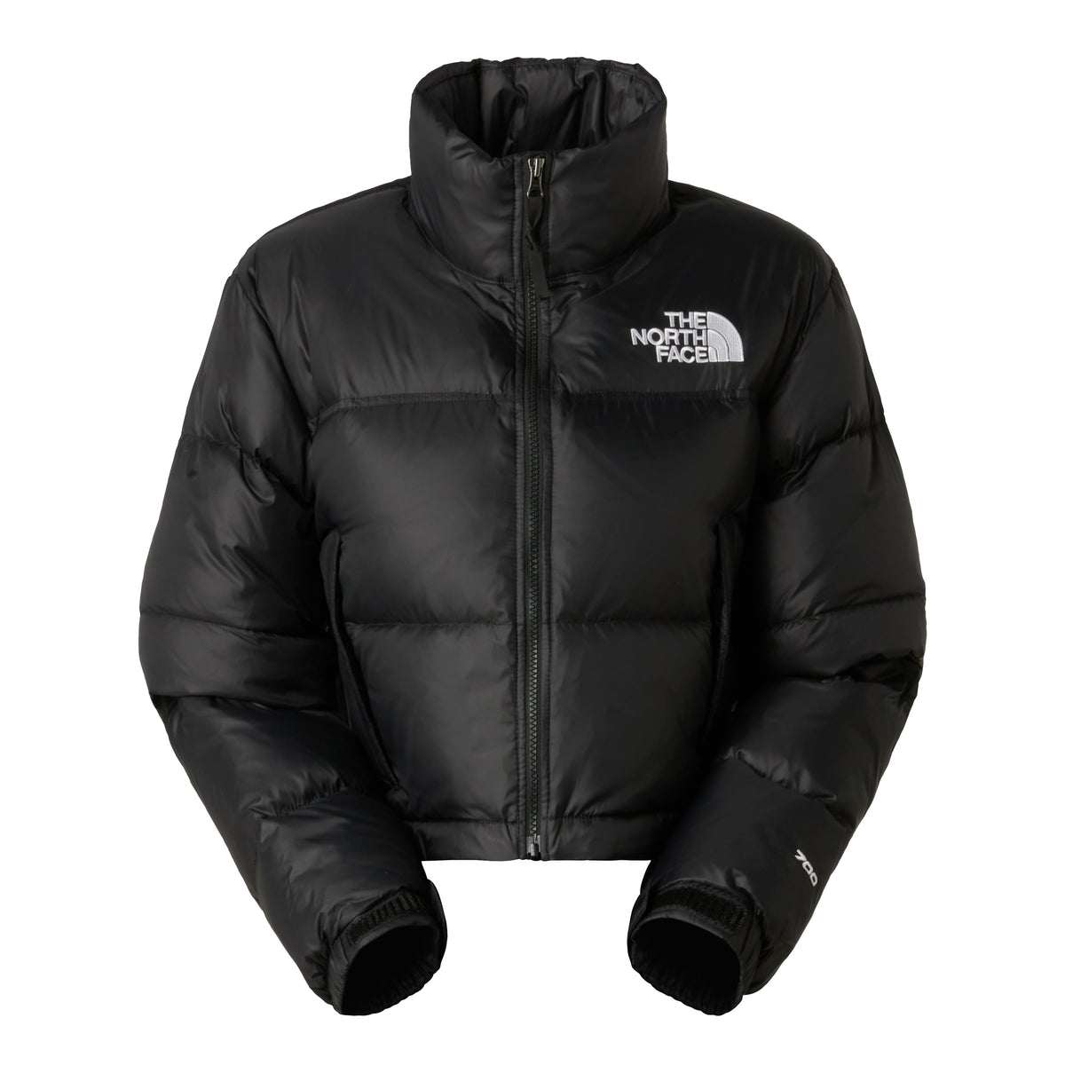 The North Face Giacca piumino corta da donna Nuptse nero
