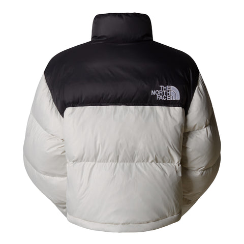 The North Face Nuptse Damen Kurze Daunenjacke Weiß