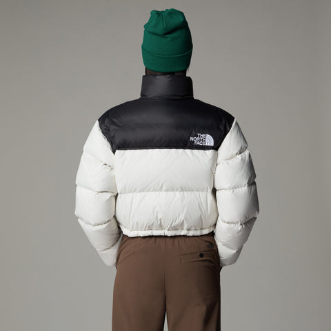 The North Face Women's Nuptse Short Down Jacket White