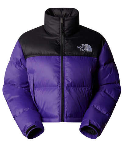 The North Face Women's Nuptse Short Down Jacket Purple