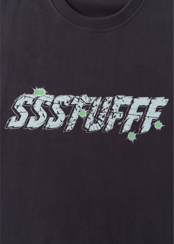 Ssstufff T-Shirt da uomo manica corta Gunshots