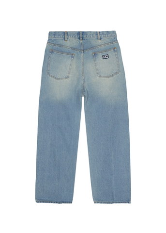 Obey Jeans baggy da uomo Bigwig  lavaggio scambiato