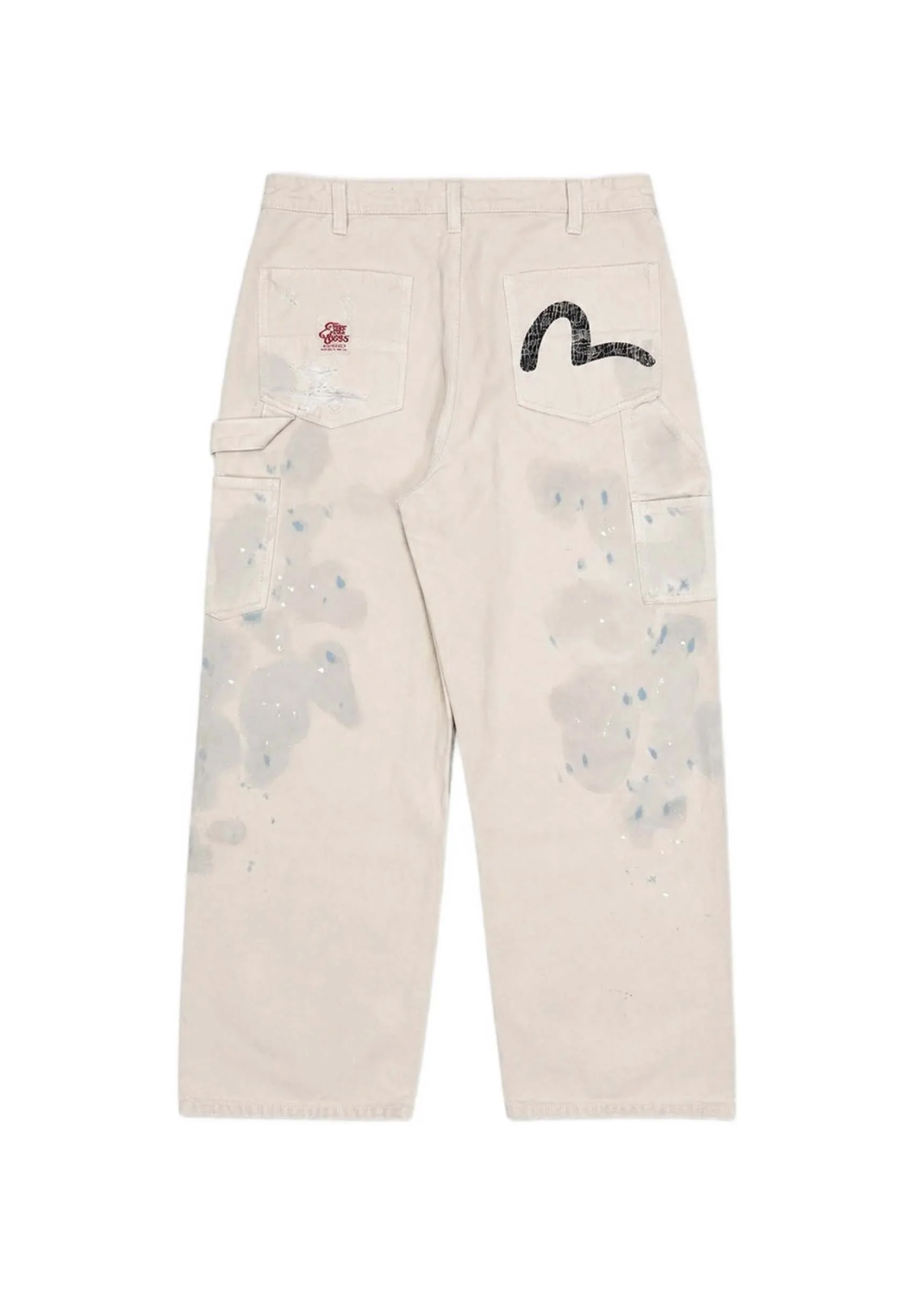Evisu Jeans da uomo Distressed Double Knee
