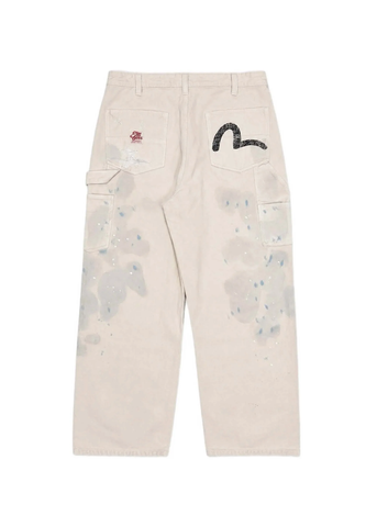Evisu Jeans da uomo Distressed Double Knee